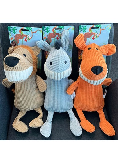 Grinners Plush Squeaky Toys
